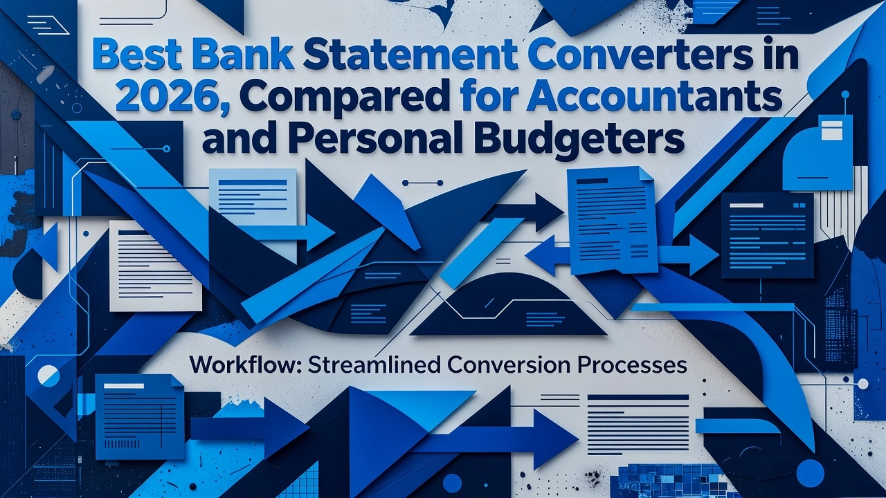 Professional header image for comparison analysis: Best Bank Statement Converters in 2026, Compared for Acco...