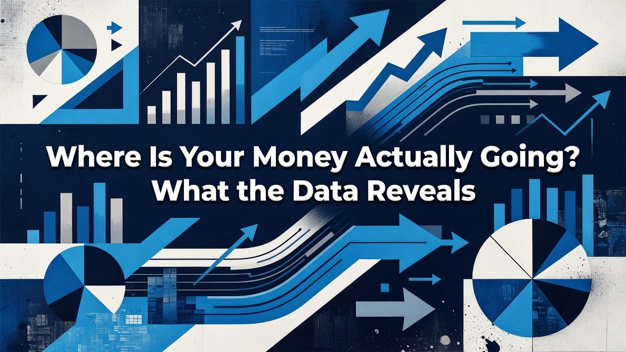 Professional header image for industry analysis: Where Is Your Money Actually Going? What the Data Reveals