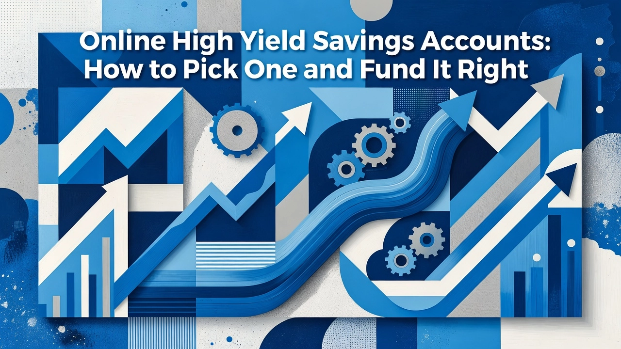 Professional header image for comparison analysis: Online High Yield Savings Accounts: How to Pick One and F...